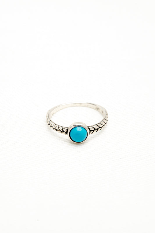 Gita Ring mit Türkis