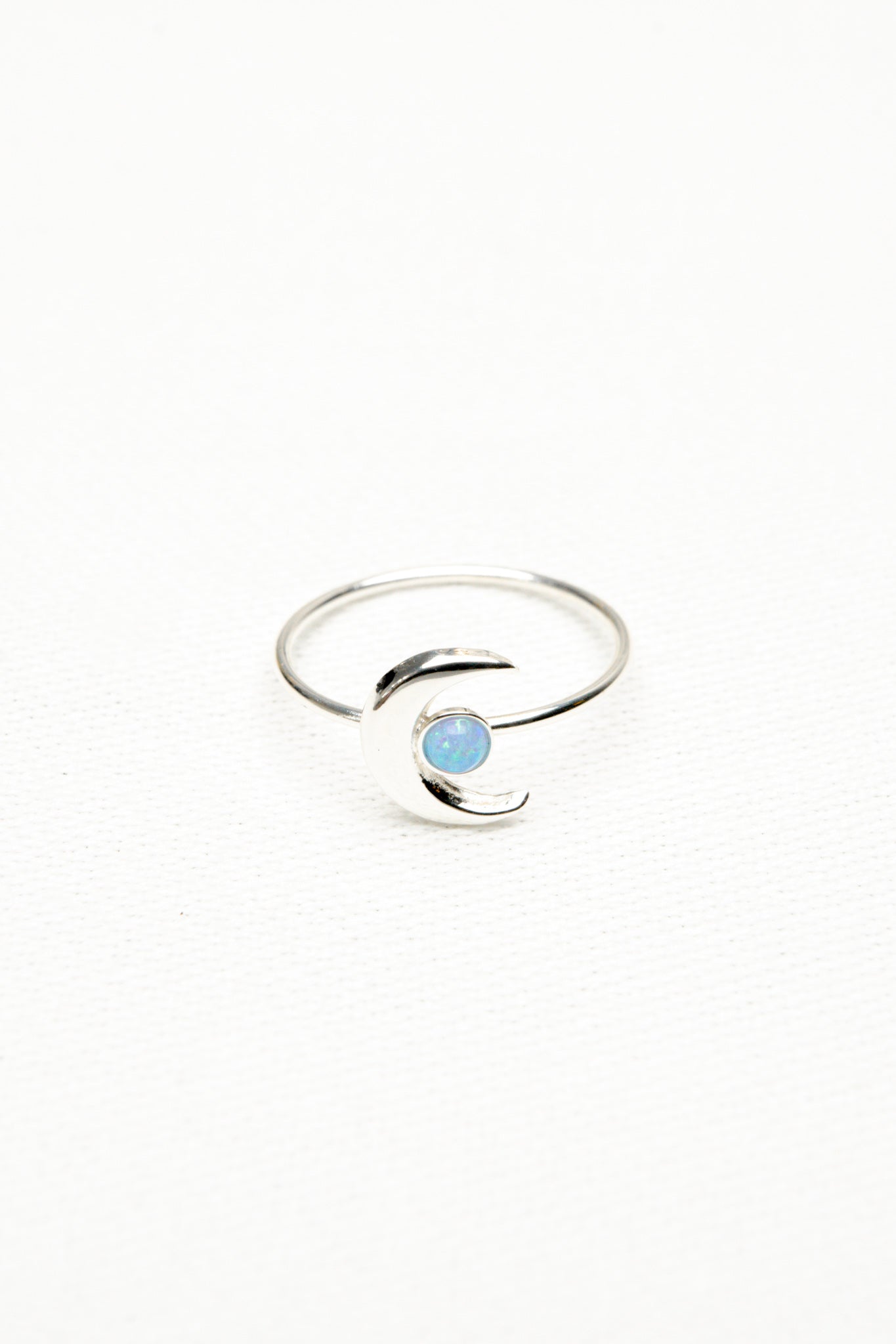 Luna Ring mit Azur
