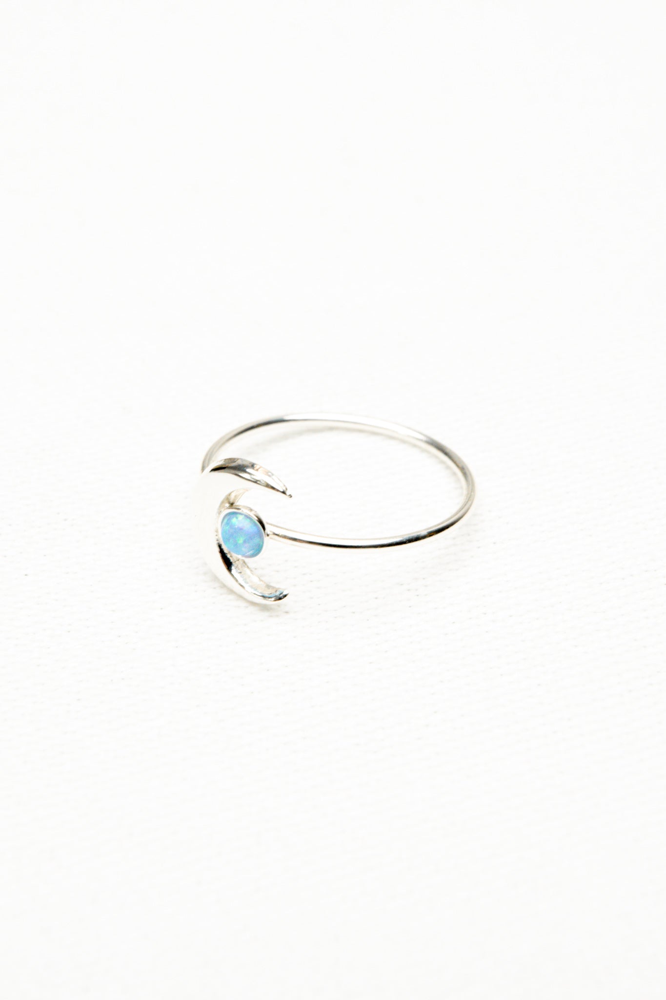 Luna Ring mit Azur