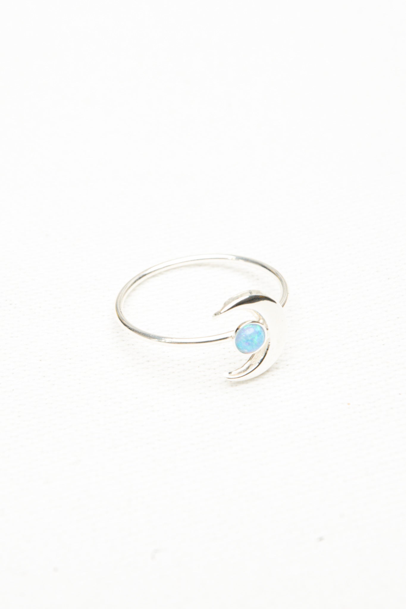 Luna Ring mit Azur